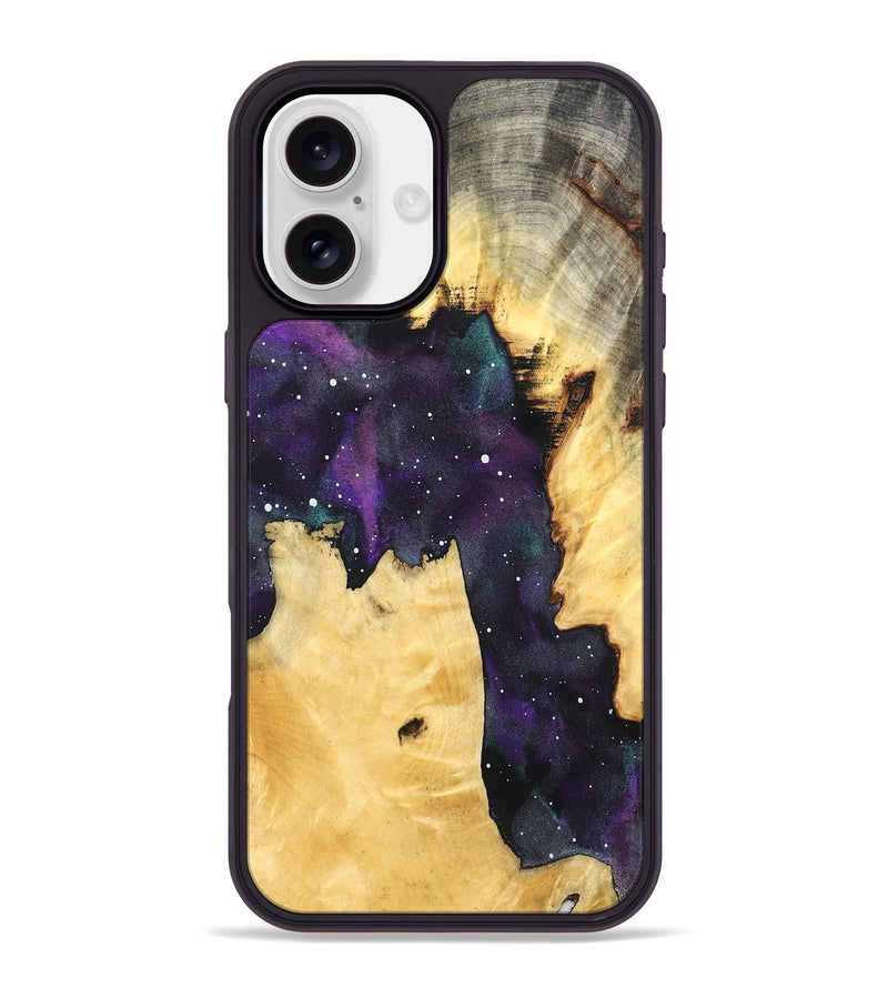iPhone 16 Plus Wood Phone Case - Denisha (Cosmos, 824520)