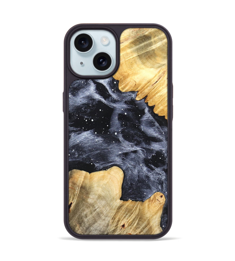 iPhone 15 Wood Phone Case - Camila (Cosmos, 824521)