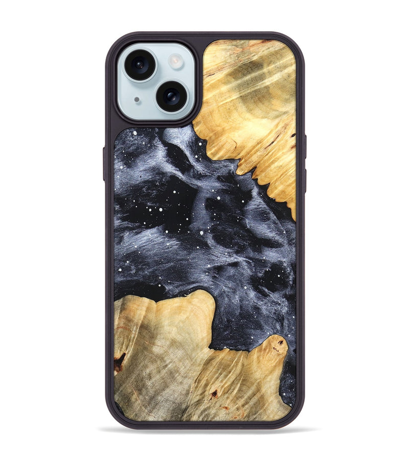 iPhone 15 Plus Wood Phone Case - Camila (Cosmos, 824521)
