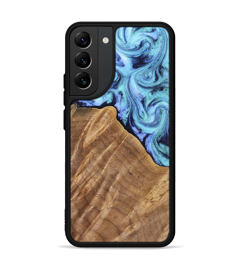 Galaxy S22 Plus Wood Phone Case - Katlin (Blue, 824526)