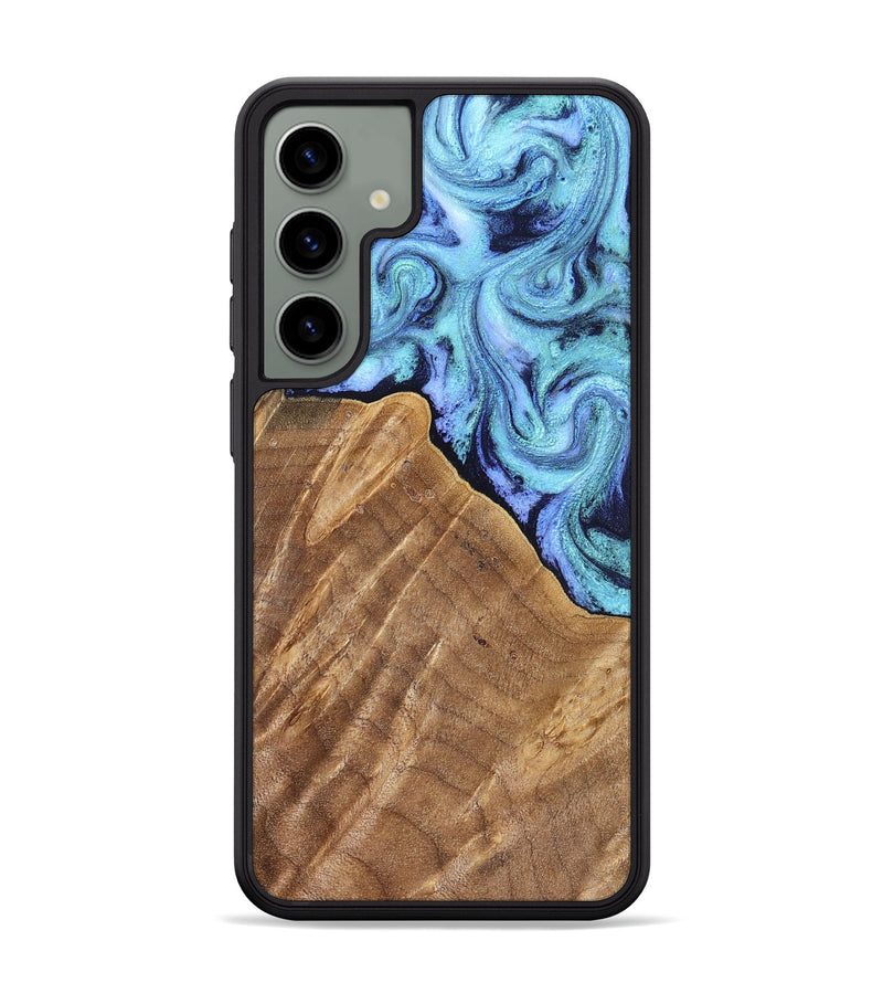 Galaxy S24 Plus Wood Phone Case - Katlin (Blue, 824526)