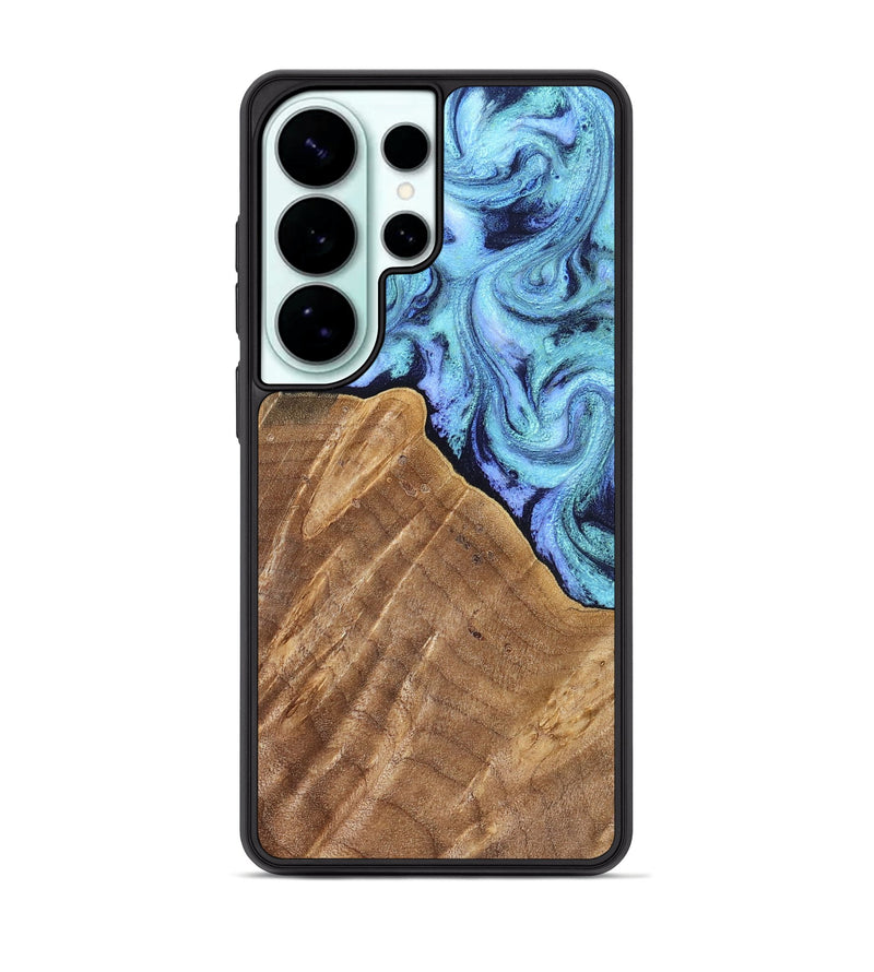 Galaxy S26 Ultra Wood Phone Case - Katlin (Blue, 824526)