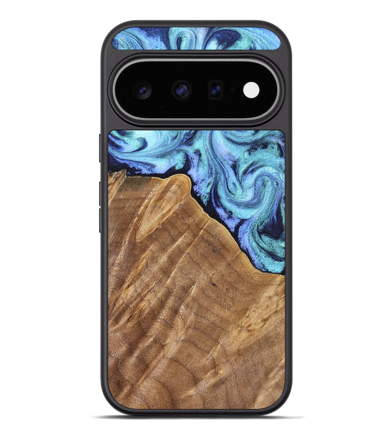Pixel 11 Pro XL Wood Phone Case - Katlin (Blue, 824526)