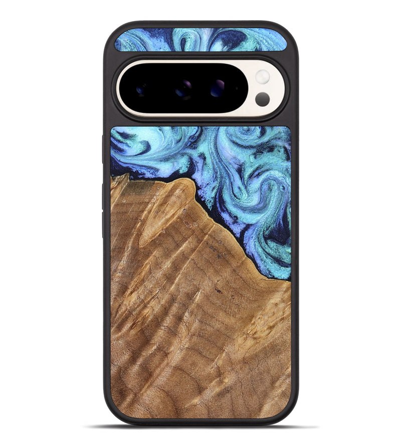 Pixel 9 Pro XL Wood Phone Case - Katlin (Blue, 824526)