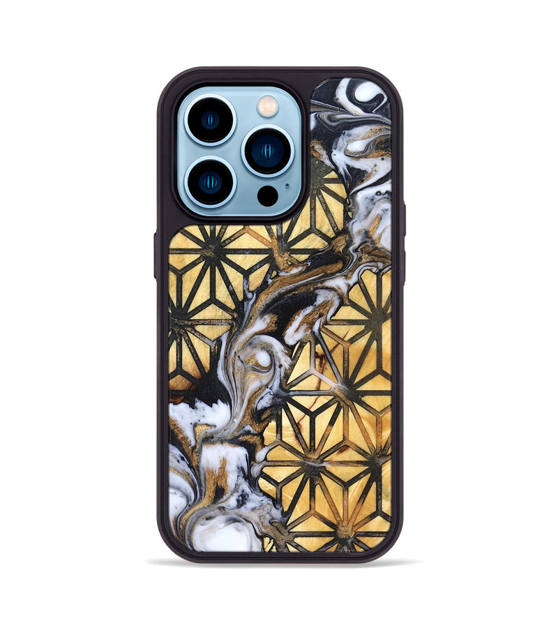 iPhone 14 Pro Wood Phone Case - Isadore (Pattern, 824528)
