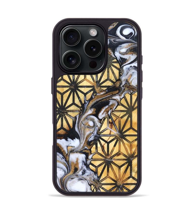 iPhone 16 Pro Wood Phone Case - Isadore (Pattern, 824528)