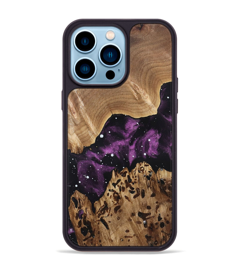 iPhone 14 Pro Max Wood Phone Case - Paulina (Cosmos, 824541)