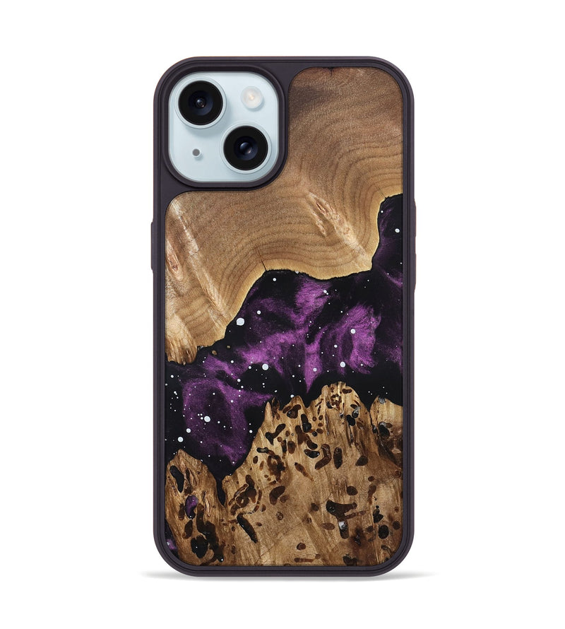 iPhone 15 Wood Phone Case - Paulina (Cosmos, 824541)