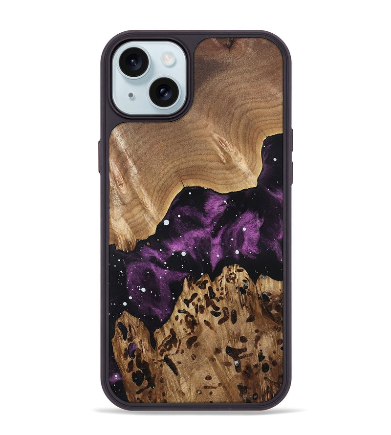 iPhone 15 Plus Wood Phone Case - Paulina (Cosmos, 824541)