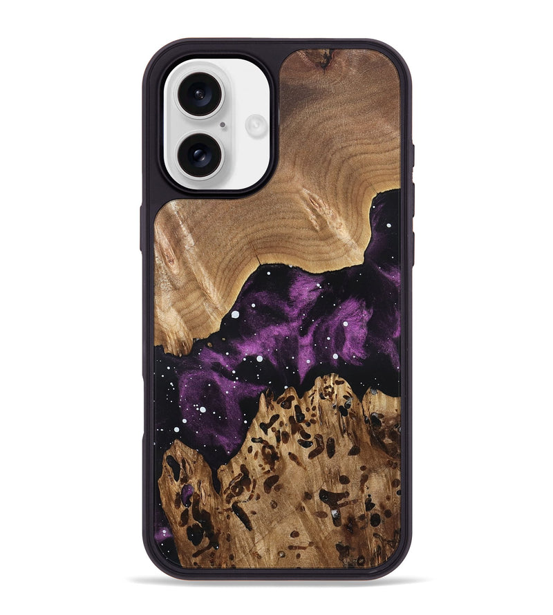 iPhone 16 Plus Wood Phone Case - Paulina (Cosmos, 824541)