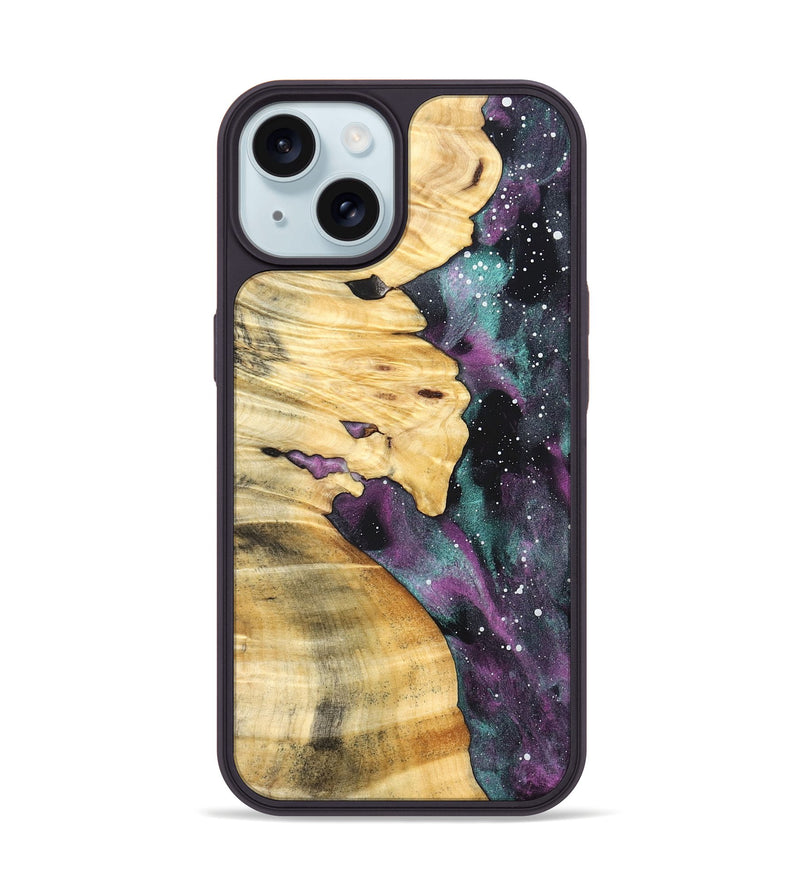 iPhone 15 Wood Phone Case - Sanai (Cosmos, 824545)