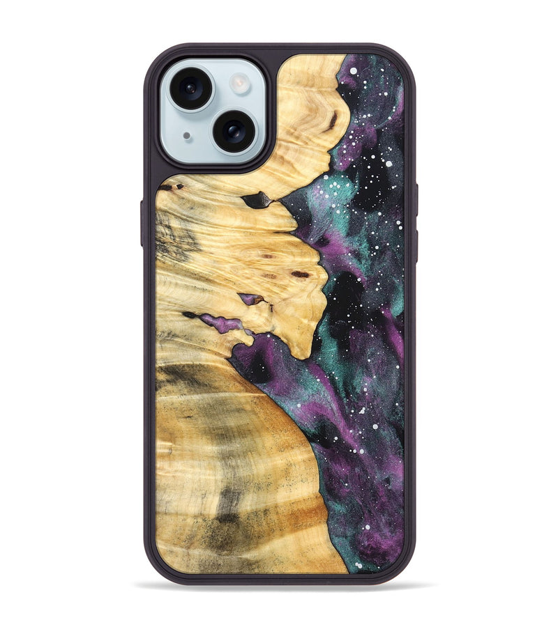 iPhone 15 Plus Wood Phone Case - Sanai (Cosmos, 824545)