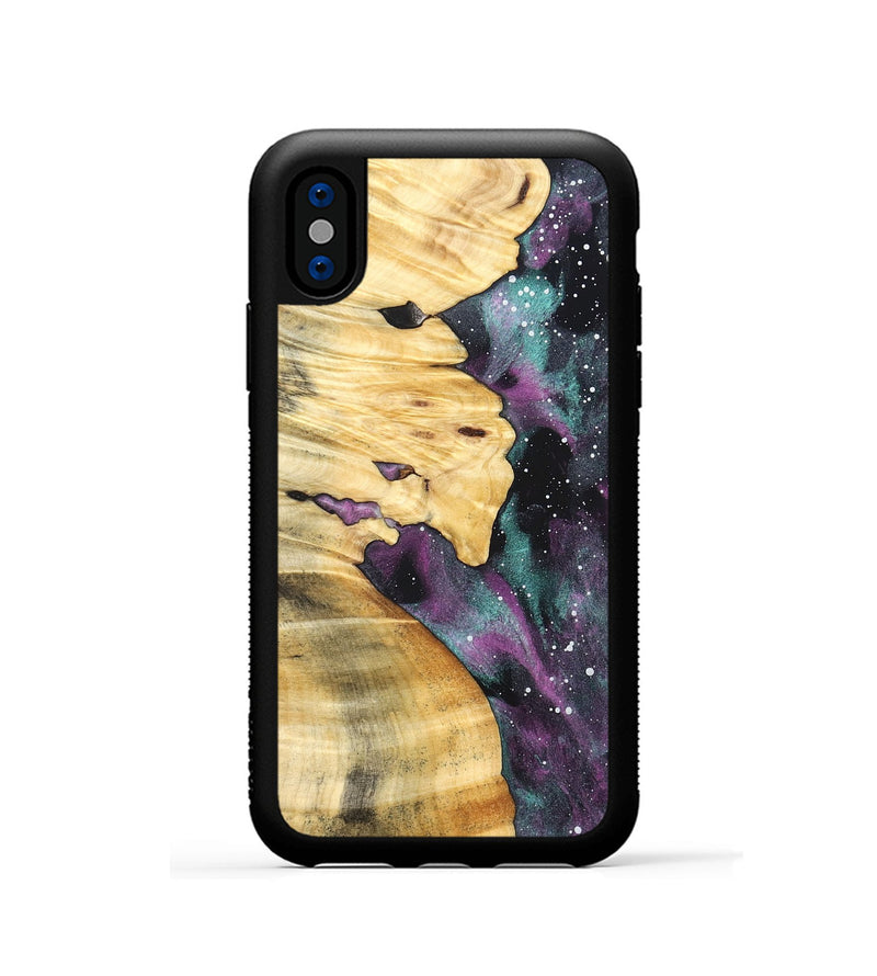 iPhone Xs Wood Phone Case - Sanai (Cosmos, 824545)
