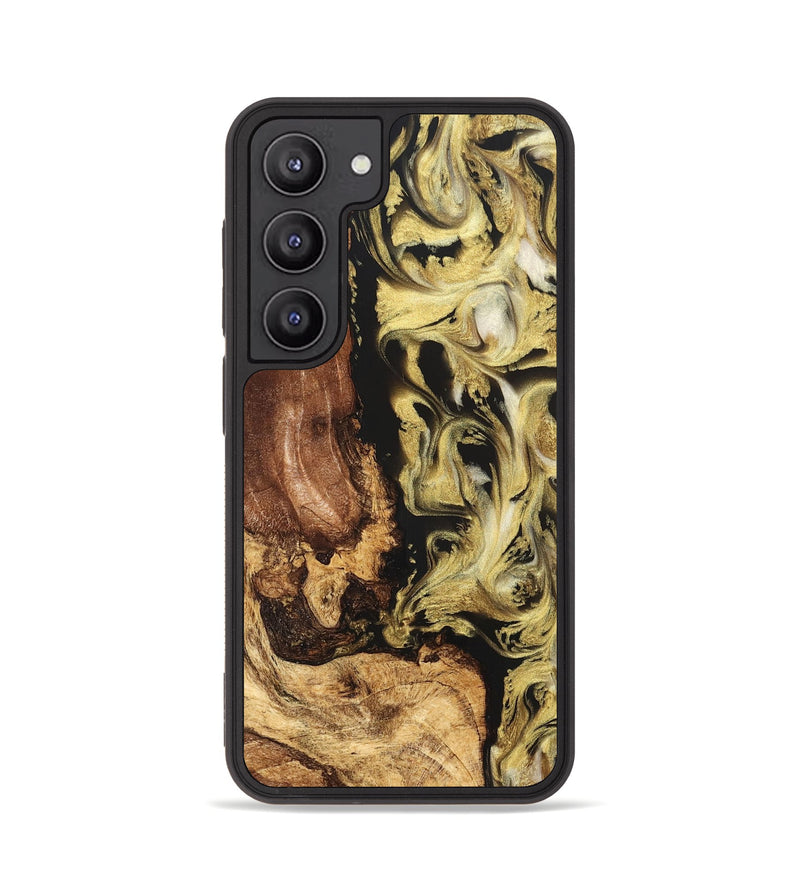 Galaxy S23 Wood Phone Case - Otis (Black & White, 824557)