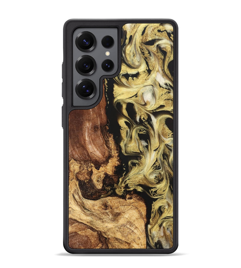 Galaxy S25 Ultra Wood Phone Case - Otis (Black & White, 824557)