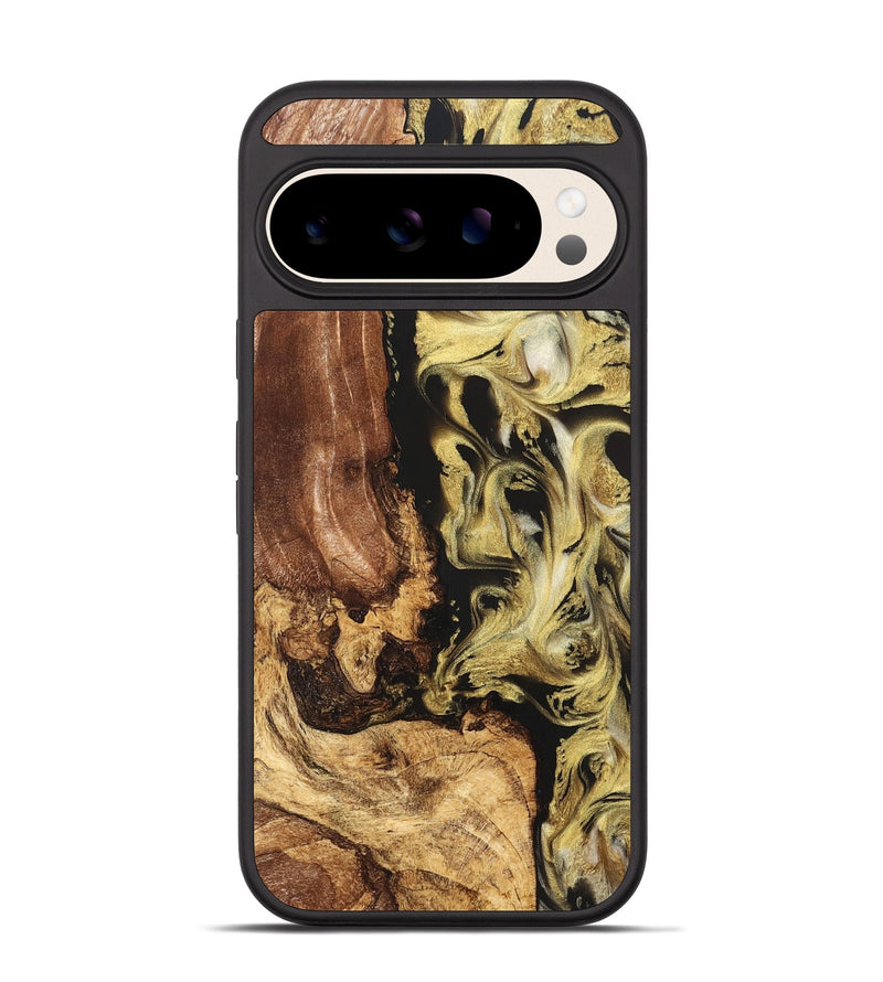 Pixel 10 Wood Phone Case - Otis (Black & White, 824557)