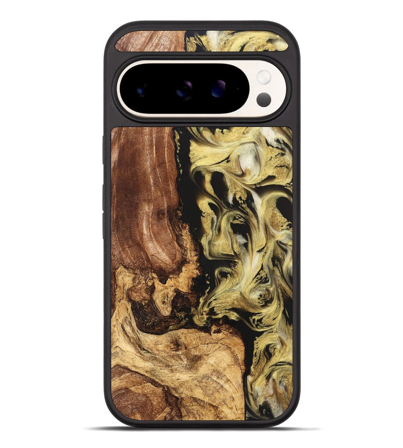 Pixel 10 Pro XL Wood Phone Case - Otis (Black & White, 824557)
