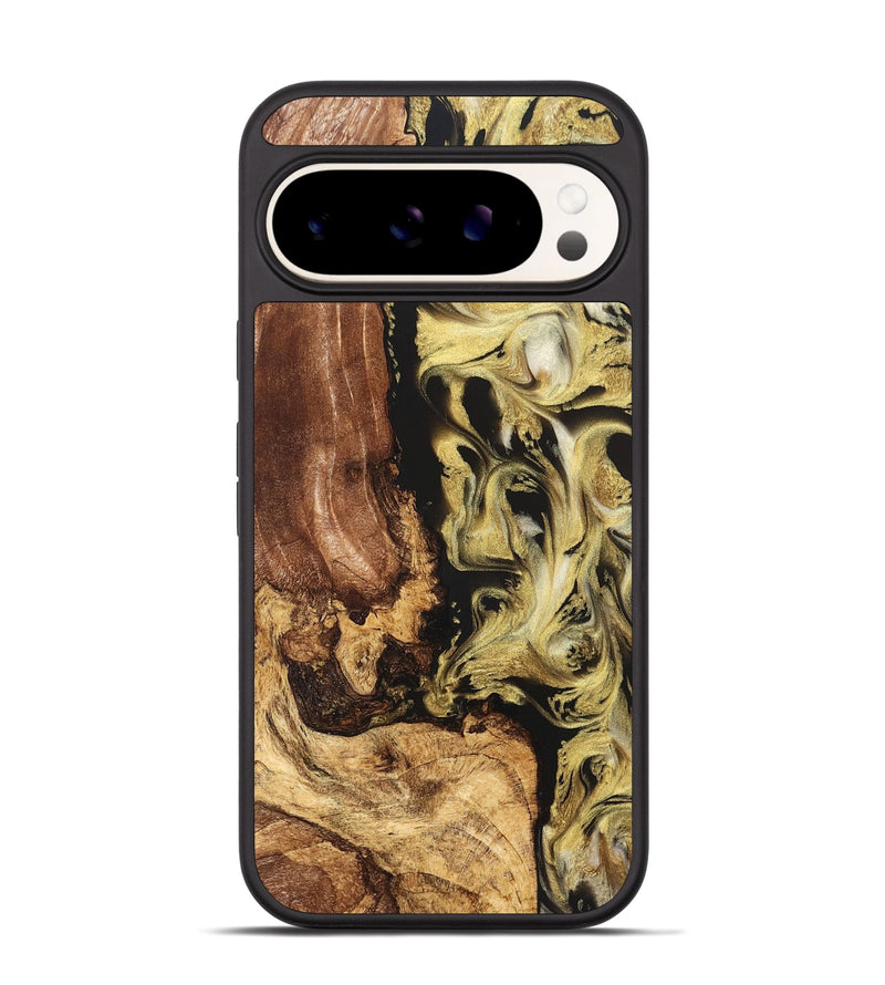 Pixel 9 Wood Phone Case - Otis (Black & White, 824557)