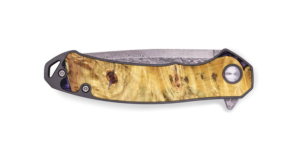EDC Wood Pocket Knife - Karson (Purple, 824558)
