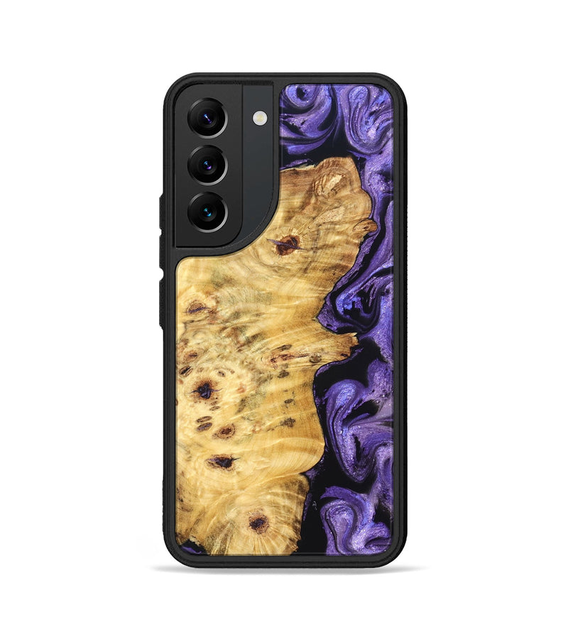 Galaxy S22 Wood Phone Case - Karson (Purple, 824558)