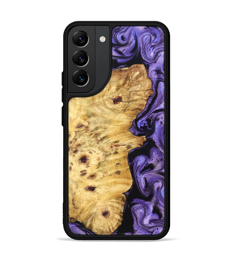 Galaxy S22 Plus Wood Phone Case - Karson (Purple, 824558)