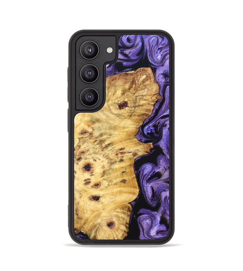 Galaxy S23 Wood Phone Case - Karson (Purple, 824558)