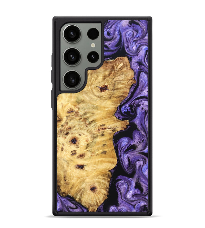 Galaxy S24 Ultra Wood Phone Case - Karson (Purple, 824558)