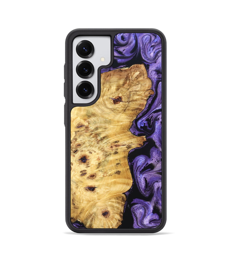 Galaxy S25 Wood Phone Case - Karson (Purple, 824558)