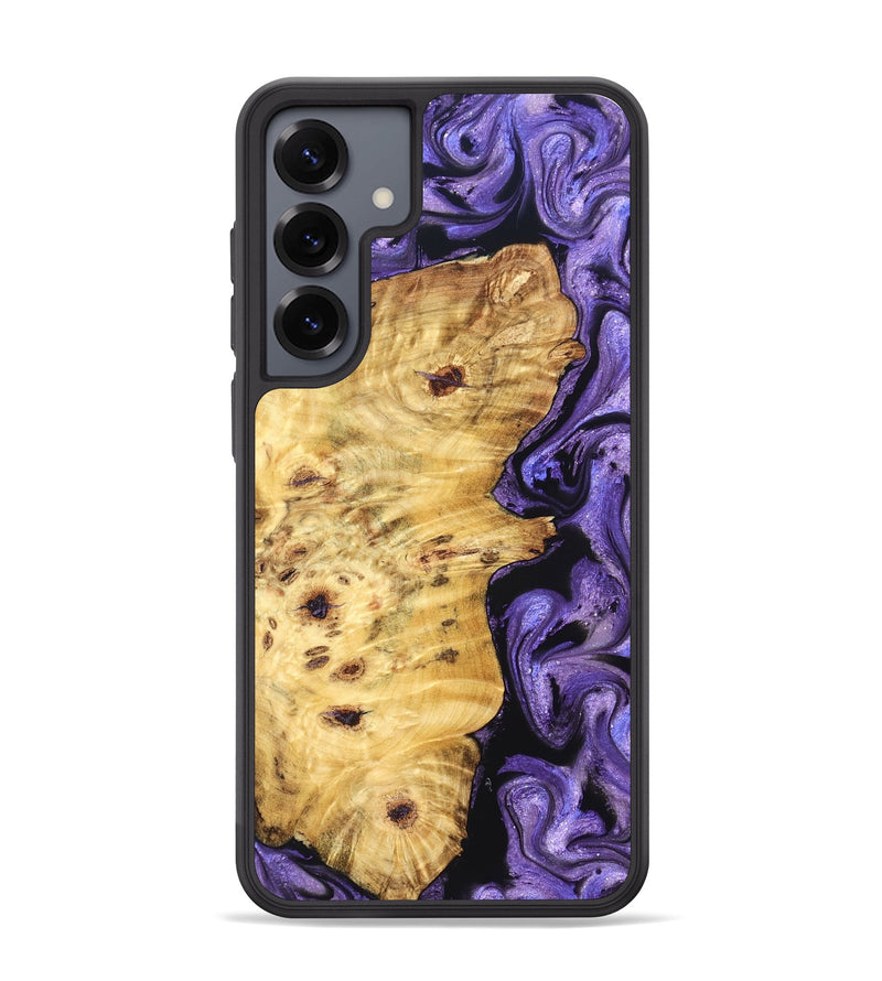 Galaxy S25 Plus Wood Phone Case - Karson (Purple, 824558)