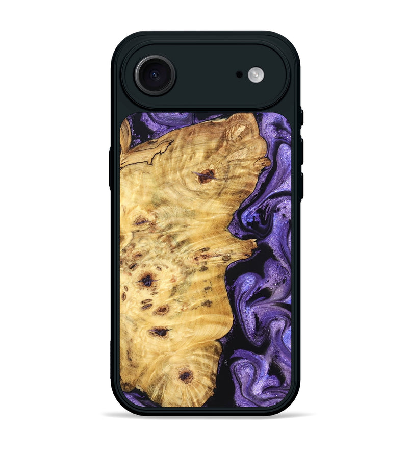 iPhone 17 Air Wood Phone Case - Karson (Purple, 824558)