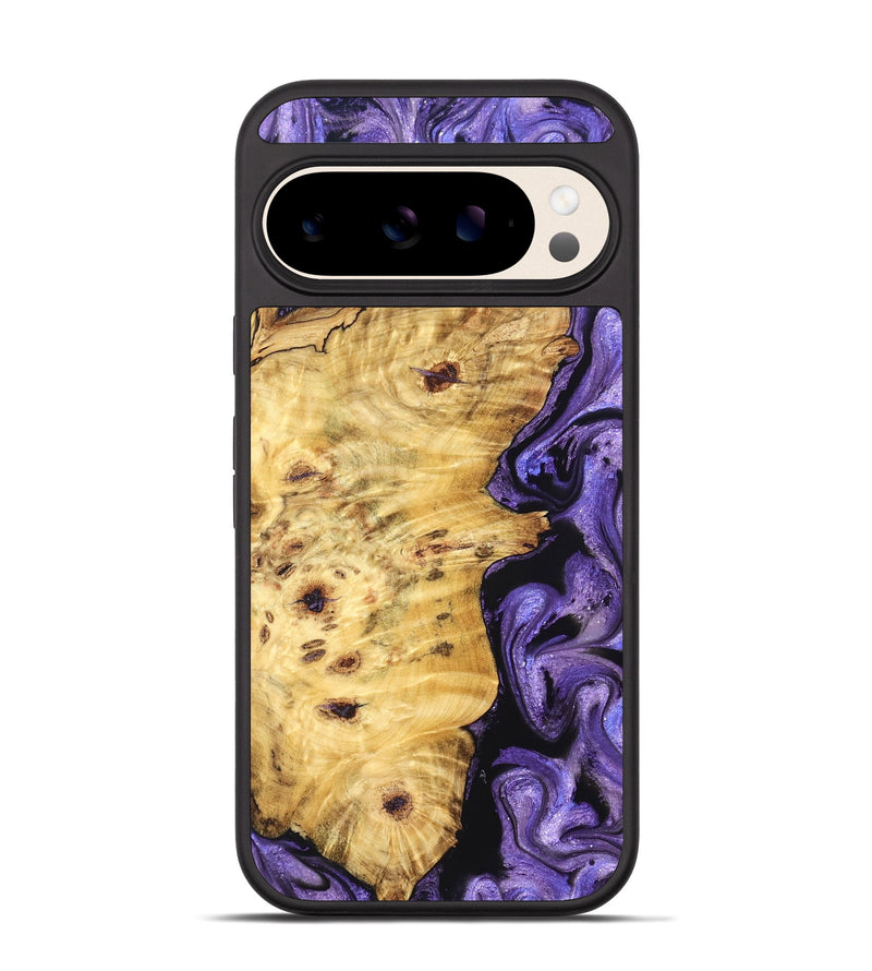 Pixel 10 Wood Phone Case - Karson (Purple, 824558)