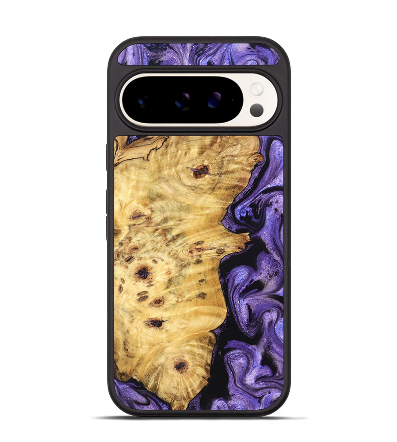 Pixel 9 Pro Wood Phone Case - Karson (Purple, 824558)