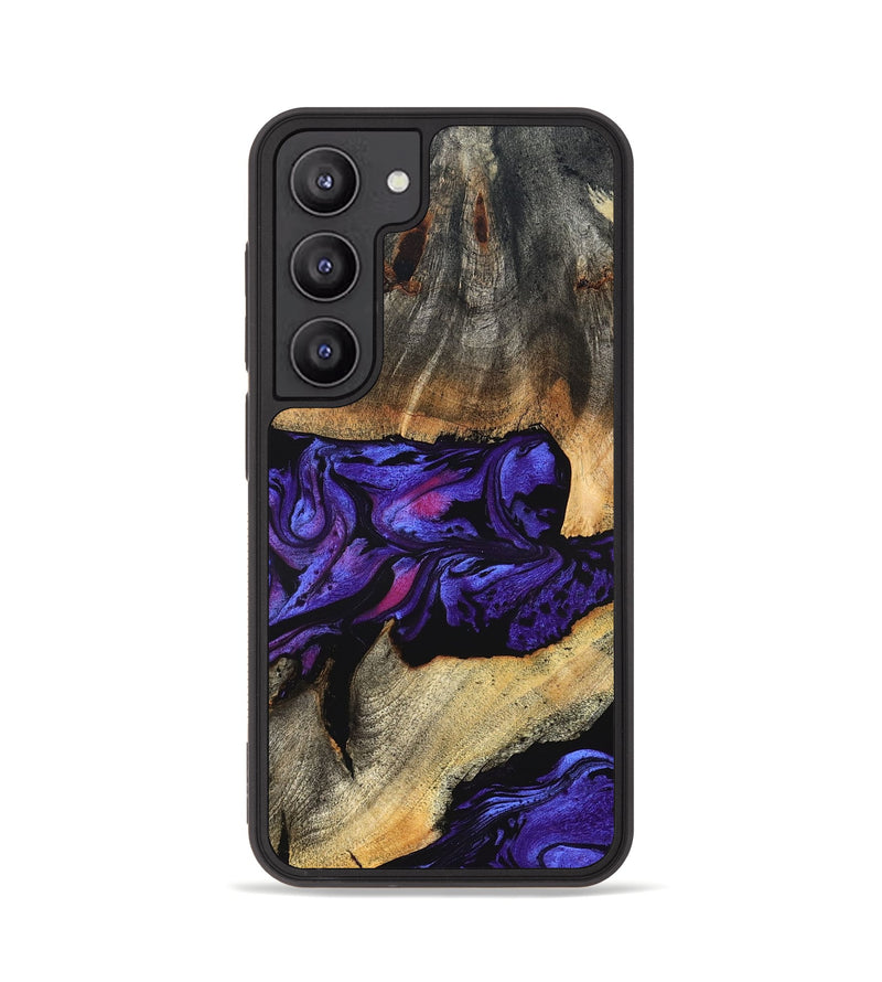 Galaxy S23 Wood Phone Case - Verner (Purple, 824562)