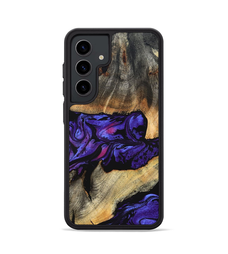 Galaxy S24 Wood Phone Case - Verner (Purple, 824562)