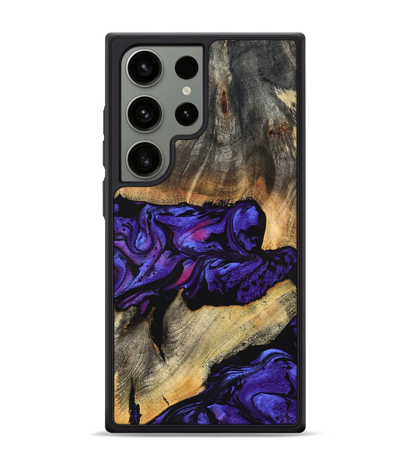 Galaxy S24 Ultra Wood Phone Case - Verner (Purple, 824562)
