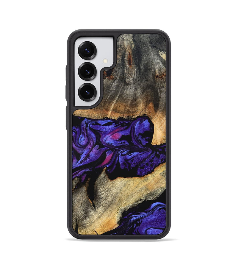 Galaxy S25 Wood Phone Case - Verner (Purple, 824562)
