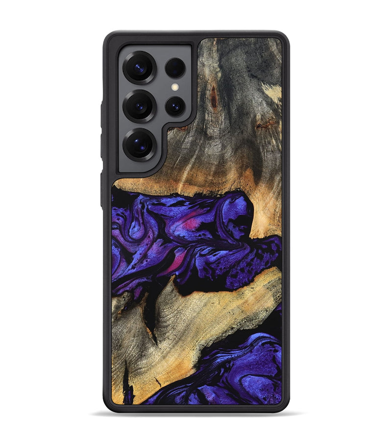 Galaxy S25 Ultra Wood Phone Case - Verner (Purple, 824562)