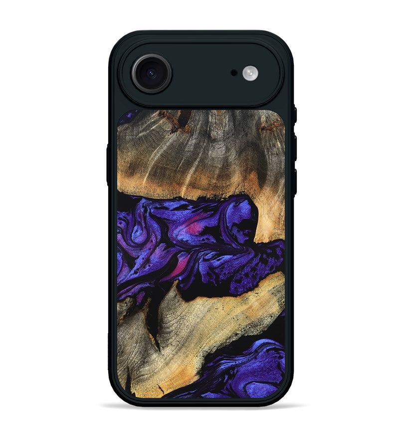 iPhone 17 Air Wood Phone Case - Verner (Purple, 824562)