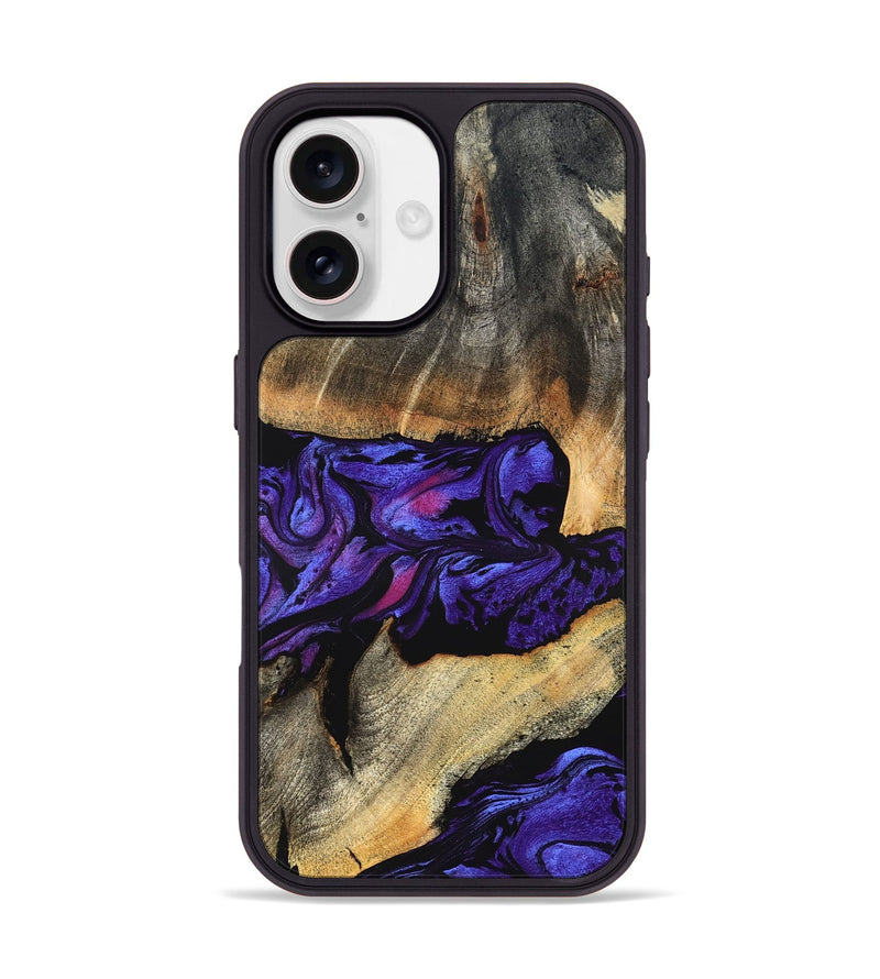 iPhone 17 Wood Phone Case - Verner (Purple, 824562)