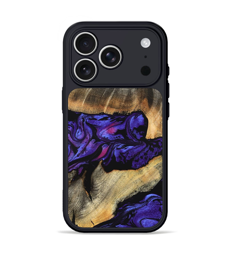 iPhone 17 Pro Wood Phone Case - Verner (Purple, 824562)