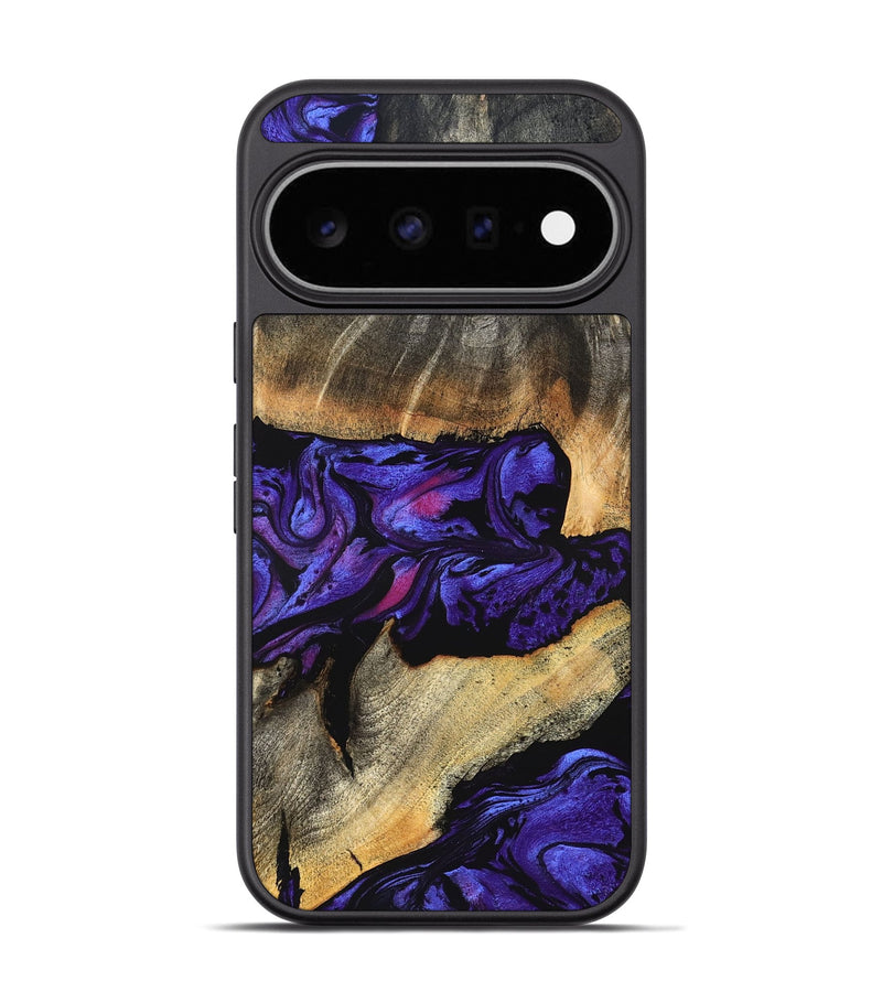 Pixel 11 Pro Wood Phone Case - Verner (Purple, 824562)