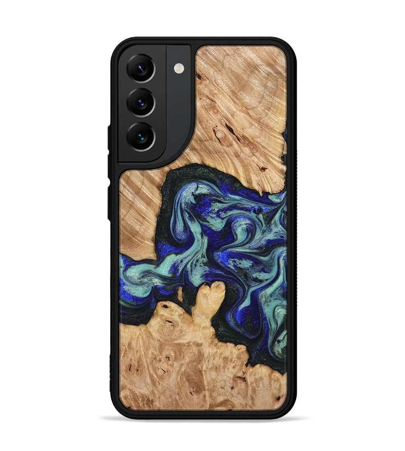 Galaxy S22 Plus Wood Phone Case - Lorena (Green, 824580)