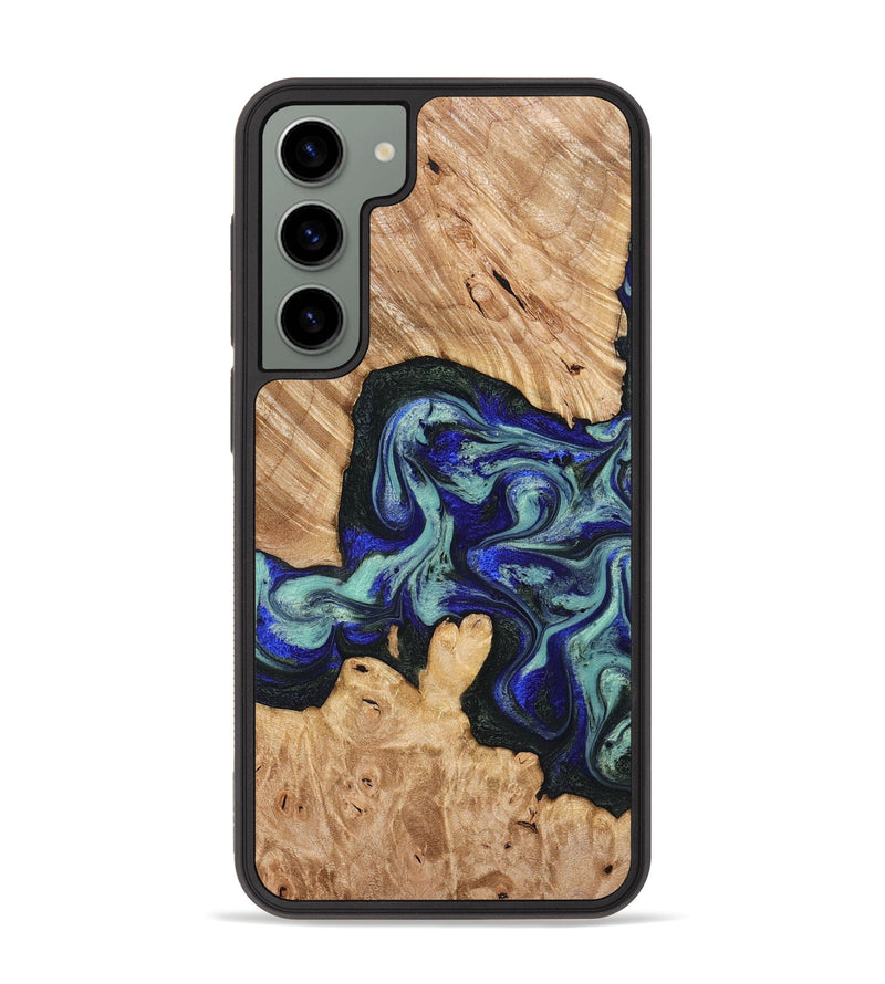 Galaxy S23 Plus Wood Phone Case - Lorena (Green, 824580)