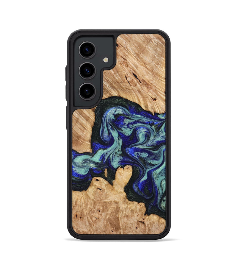 Galaxy S24 Wood Phone Case - Lorena (Green, 824580)