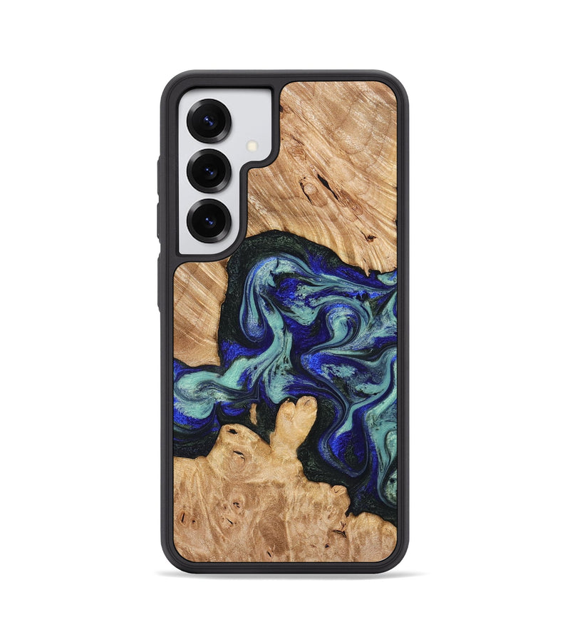 Galaxy S25 Wood Phone Case - Lorena (Green, 824580)