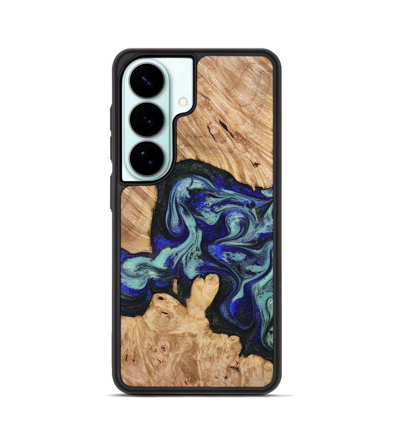 Galaxy S26 Wood Phone Case - Lorena (Green, 824580)