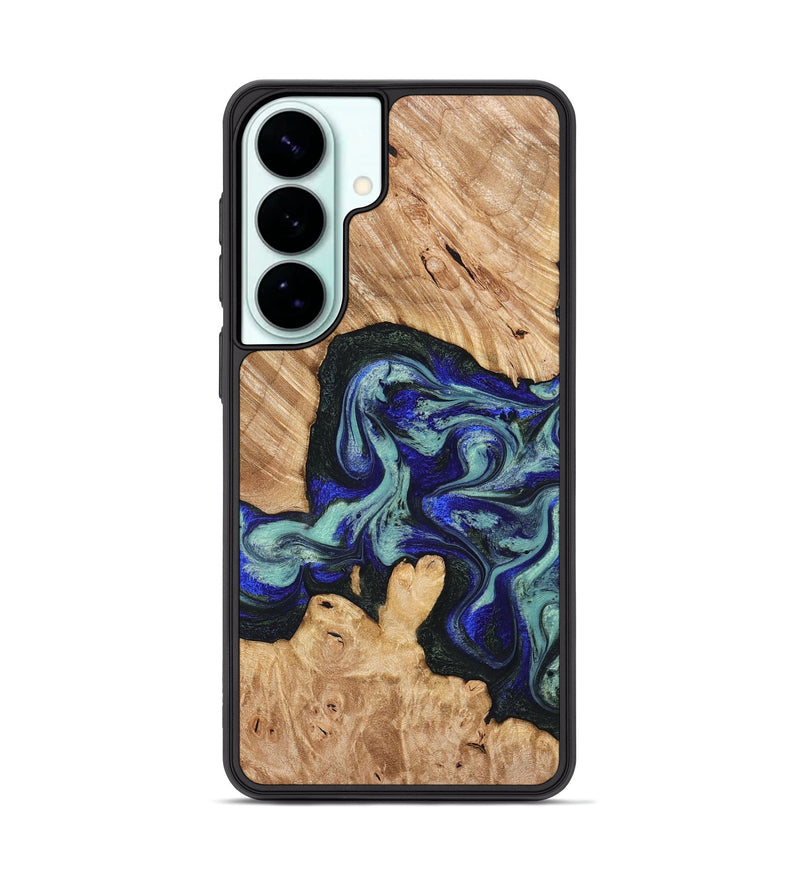 Galaxy S26 Plus Wood Phone Case - Lorena (Green, 824580)