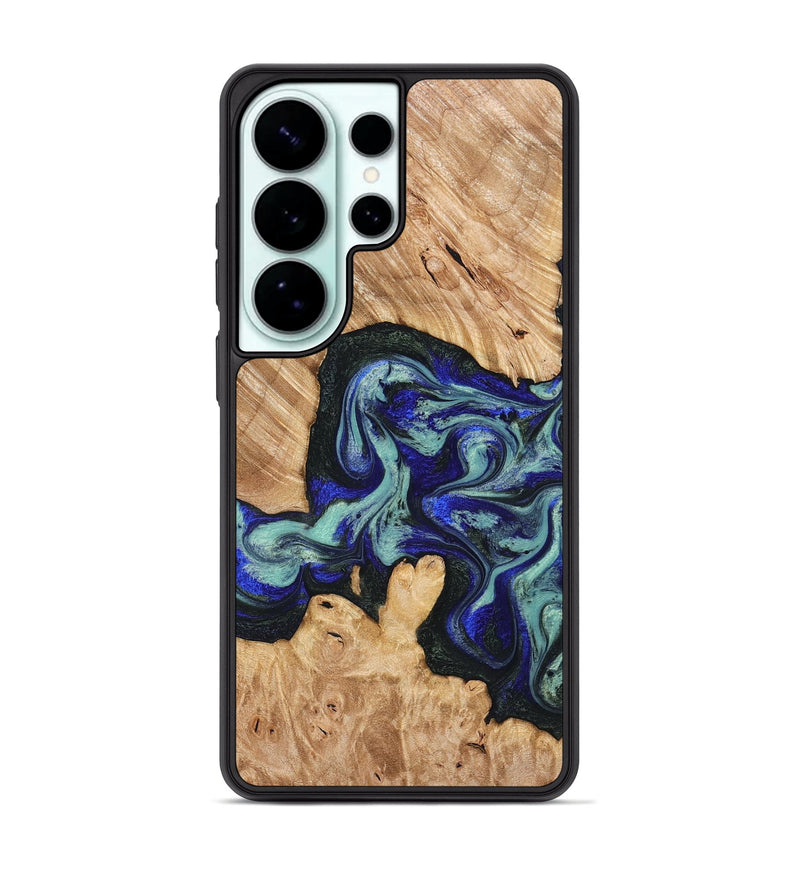 Galaxy S26 Ultra Wood Phone Case - Lorena (Green, 824580)
