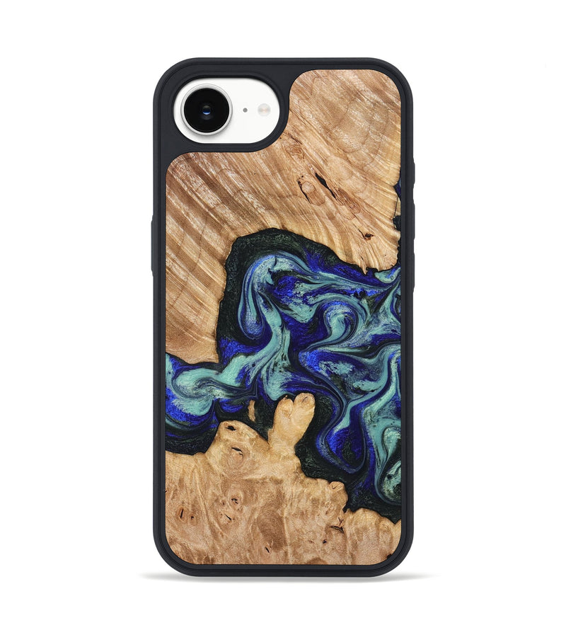 iPhone 17e Wood Phone Case - Lorena (Green, 824580)
