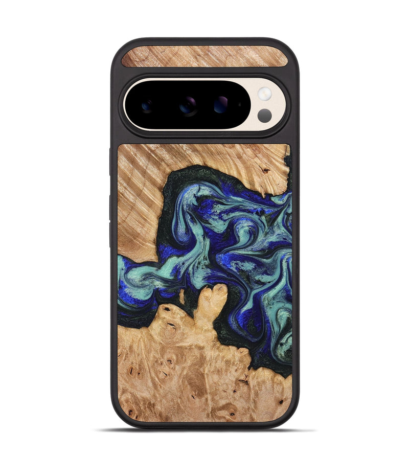 Pixel 10 Wood Phone Case - Lorena (Green, 824580)